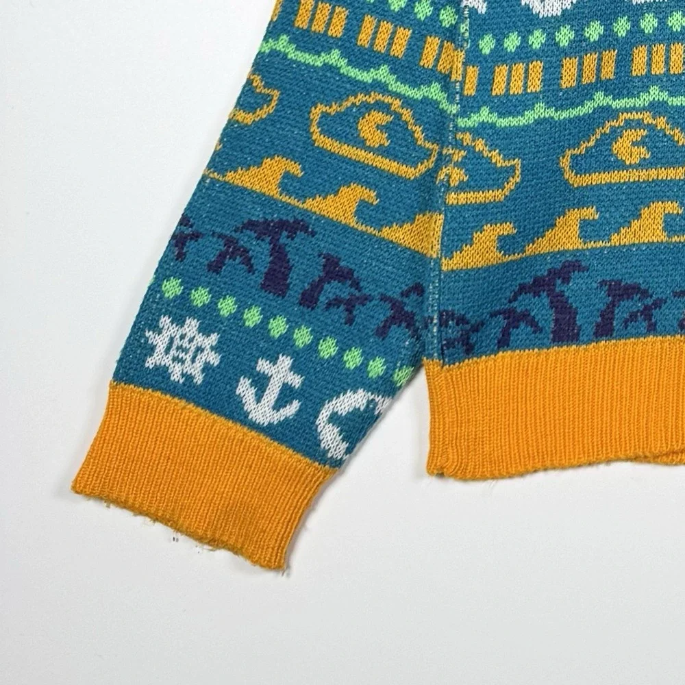 + Vintage 90s CAPTAIN CRUNCH Embroidered Sweater - Men's Large - Acrylic - USA